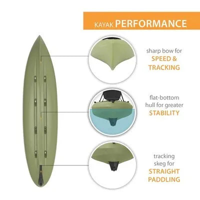 Lifetime Weber Angler 110 Fishing Kayak