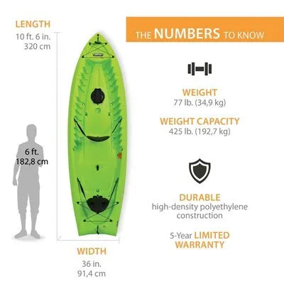 Lifetime Kokanee 106 Sit-On-Top Kayak