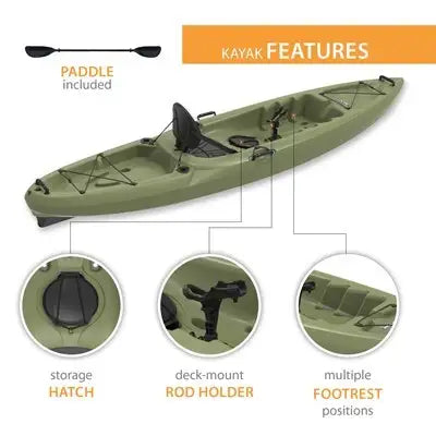 Lifetime Weber Angler 110 Fishing Kayak